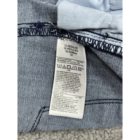Gap Women Denim Jeans Blue 32 Favorite Jegging Pants Stretch City Preppy New - Picture 8 of 10